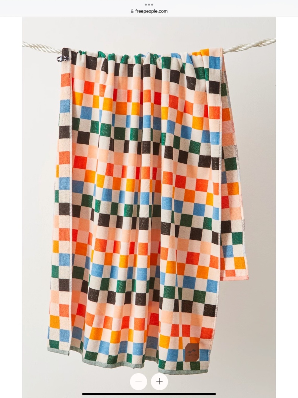 Slowtide Extra Wide Premium Woven Towel
